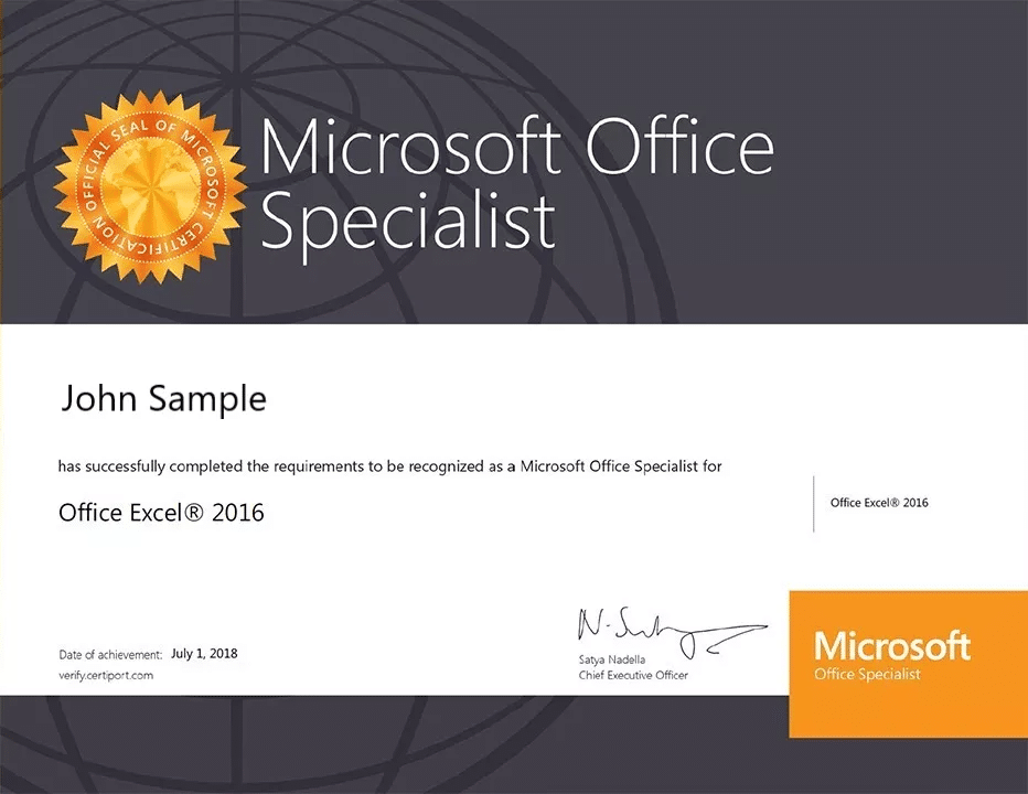 Free Microsoft Excel Certification Test Practice (2023)